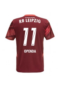 RB Leipzig Lois Openda #11 Fotballdrakt Borte Klær 2024-25 Korte ermer